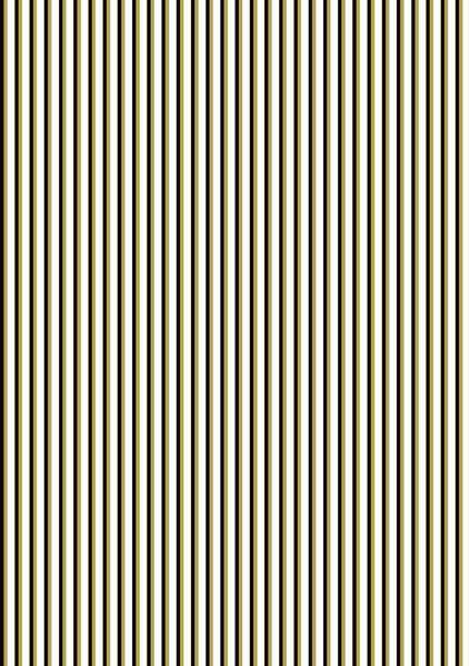 black + gold stripe